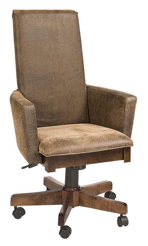 Amish Bradbury Desk Chair - Click Image to Close
