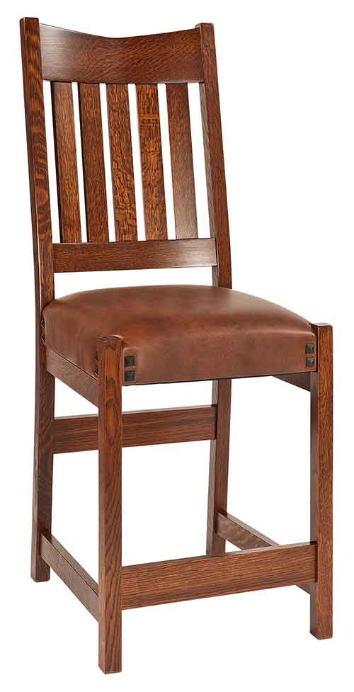 Amish Conner Bar Chair - Click Image to Close