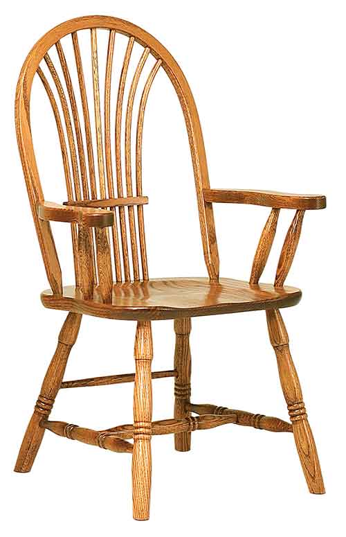 Amish Country Sheaf Dining Chair - Click Image to Close