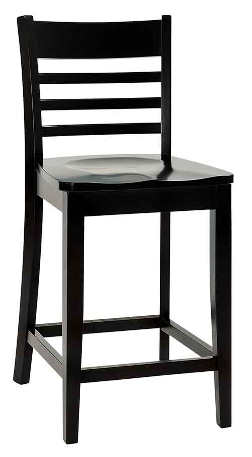 Amish Louisdale Barstool - Click Image to Close