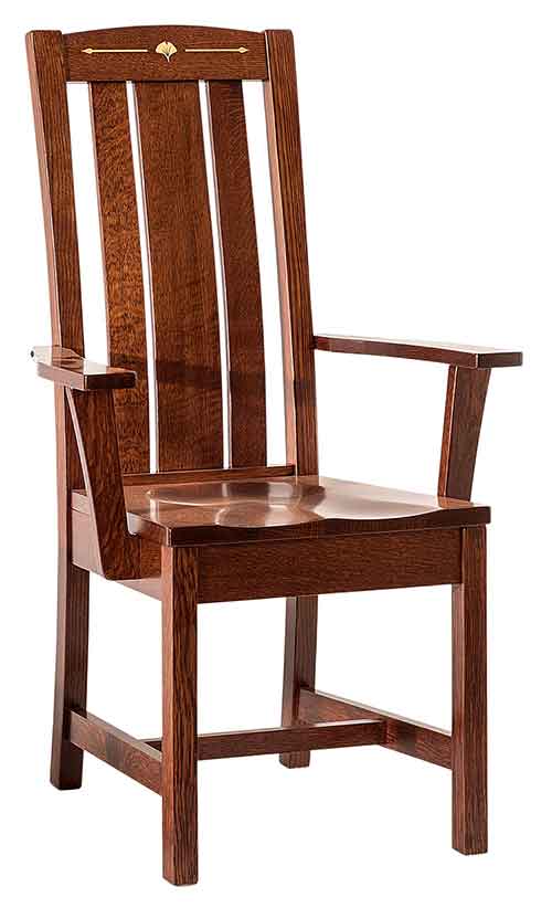 Amish Mesa Dining Chair - Click Image to Close