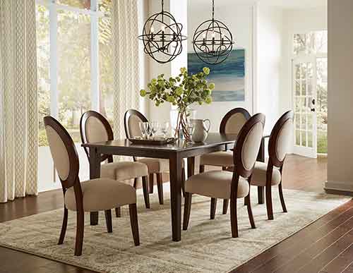 Amish Roanoke Dining Chair - Click Image to Close