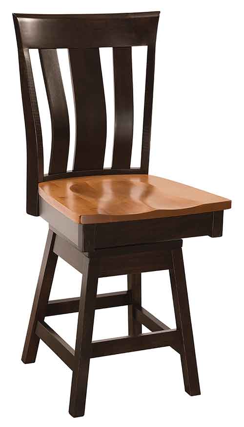 Amish Yorktown Bar Chair - Click Image to Close