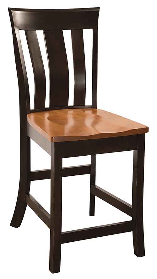 Amish Yorktown Bar Chair - Click Image to Close