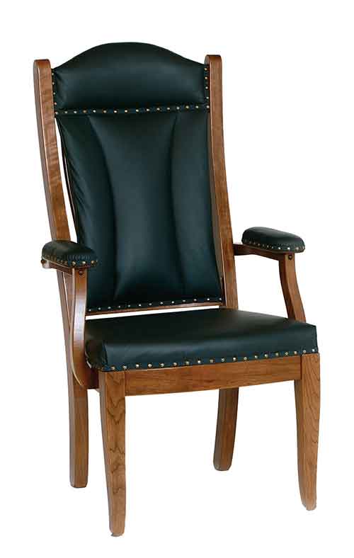 Amish Client Arm Chair - Click Image to Close