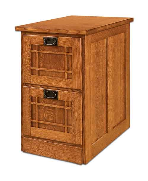Amish Mission File Cabinet (25" Deep) - Click Image to Close