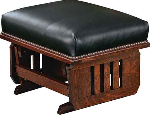 Amish Mission Ottoman - Click Image to Close