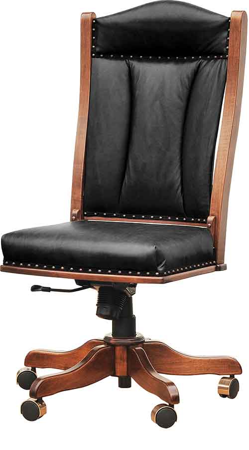Amish Side Chair (with gas lift) - Click Image to Close