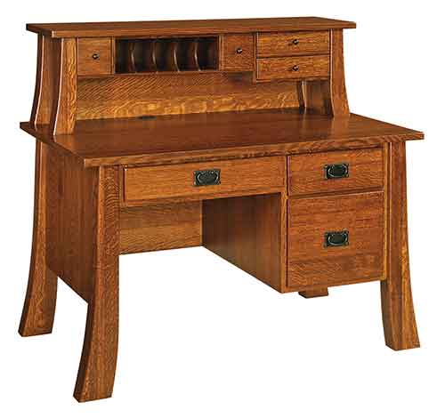 Amish Witmer Single Pedestal Desk