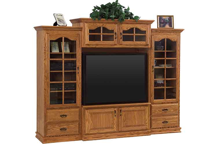 Amish Heritage Wall Unit - Click Image to Close
