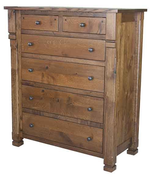 Amish Brockport Chest of Drawers - Click Image to Close