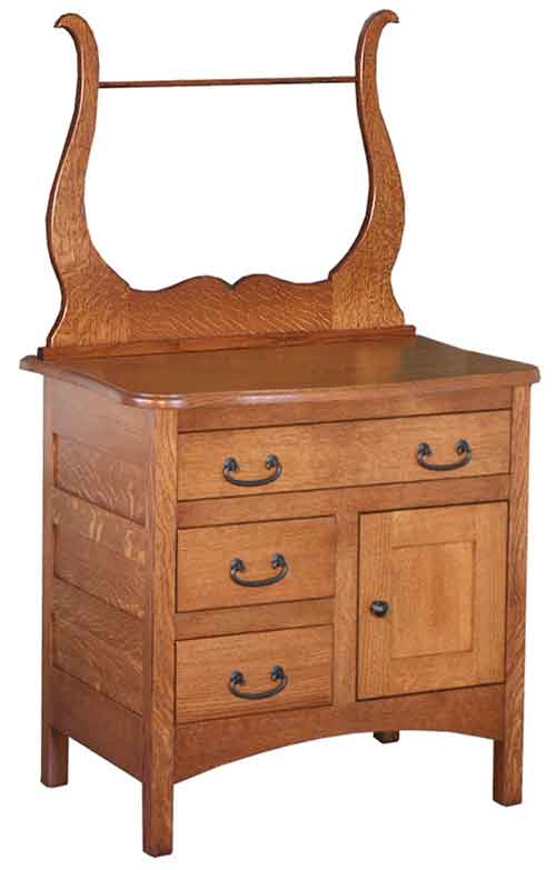 Amish Commode w/3 drawers - Click Image to Close