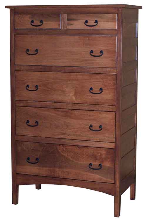 Amish Granny Mission 6 Drawer Chest