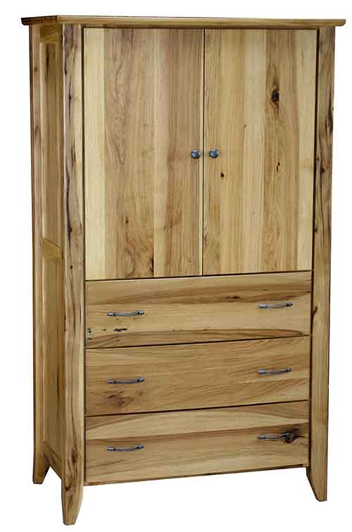 Amish Jaymont 3 Drawer Armoire - Click Image to Close