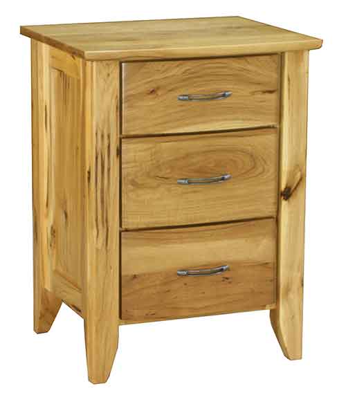 Amish Jaymont 3 Drawer Nite Stand - Click Image to Close
