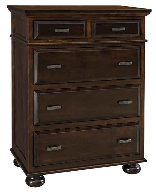 Amish Kountry Treasure 5 Drawer Chest - Click Image to Close