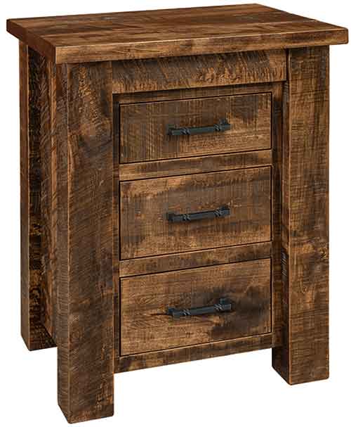 Amish Portland Nightstand - Click Image to Close