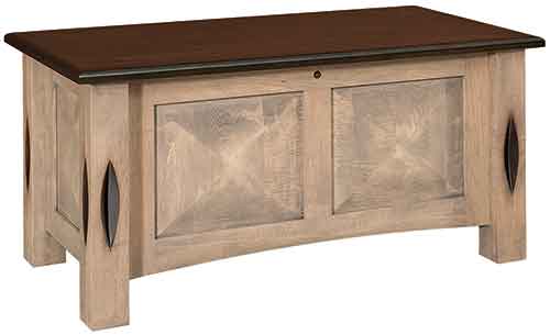 Amish Ravena Blanket Chest - Click Image to Close