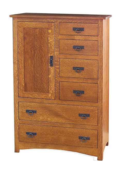 Amish Shaker Gentlemen Chest - Click Image to Close