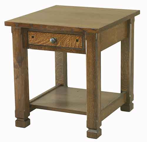 Amish Brockport End Table - Click Image to Close