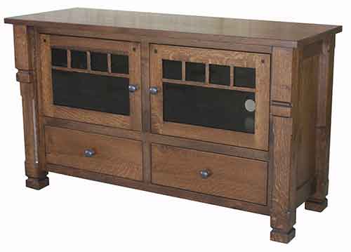 Amish Brockport 53" Plasma Cabinet - Click Image to Close