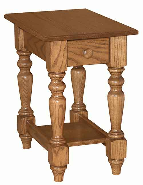 Amish Grand Harvest End Table w/Drawer