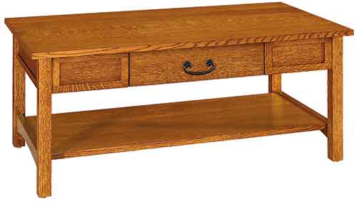 Amish Granny Mission Coffee Table - Click Image to Close