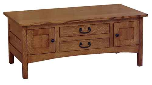 Amish Granny Mission Coffee Table - Click Image to Close