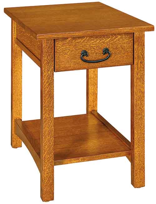 Amish Granny Mission Open End Table - Click Image to Close