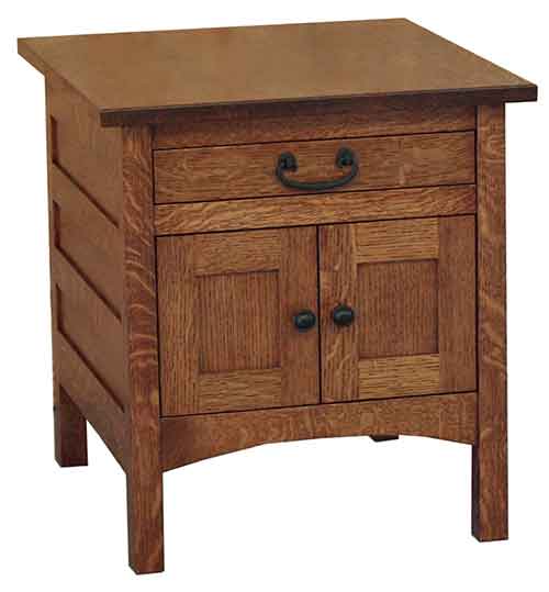 Amish Granny Mission End Table - Click Image to Close