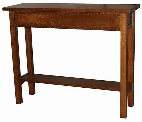 Amish Granny Mission Open Hall Table - Click Image to Close
