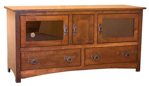 Amish Shaker 60" Plasma Cabinet