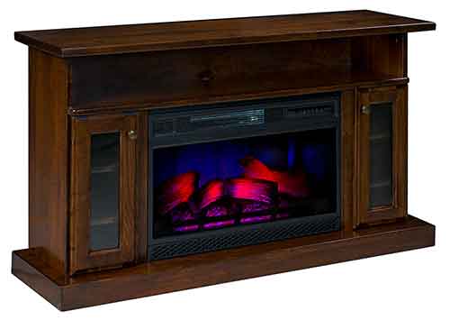 Amish Custom Marshall Fireplace - Click Image to Close