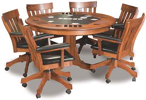 Amish 52" Signature Mission Game Table