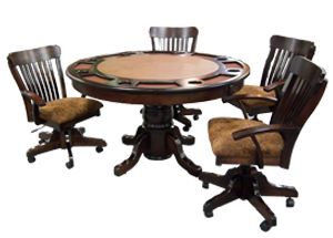 Amish 52" Winchester Game Table - Click Image to Close