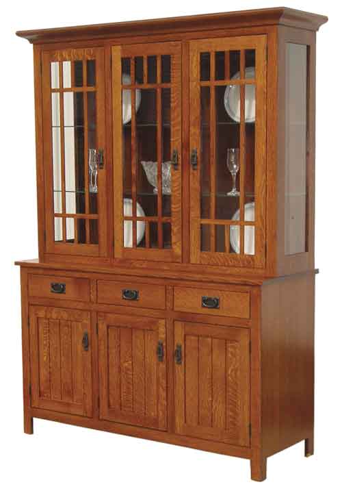 Amish Midway Mission Hutch - Click Image to Close