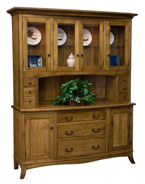 Amish Montpelier China Cabinet - Click Image to Close