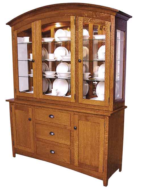 Amish Old Century Mission Hutch - Click Image to Close
