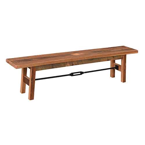 Amish Made Cleveland Bench 72''