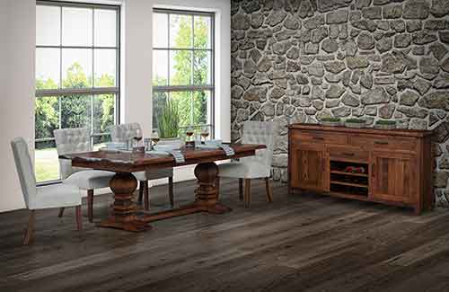 Amish Made DaVinci Dining Table - Click Image to Close
