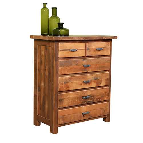 Amish Made Farmhouse Chest - Click Image to Close