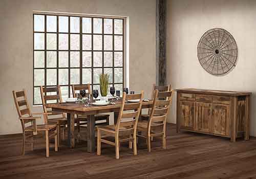 Amish Made Grove Dining Table - Click Image to Close