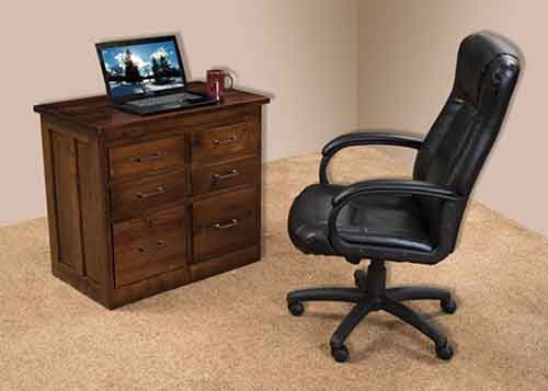 Pull Out Desk 34" Mission