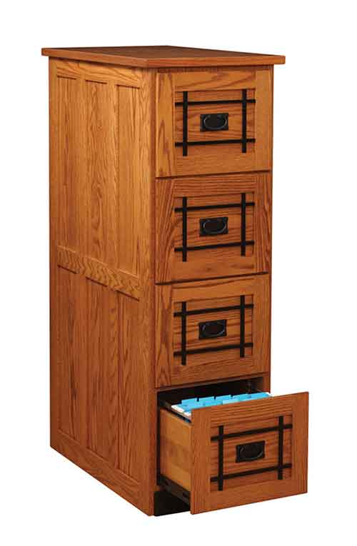 Vertical File Cabinet 4-Drawer - Click Image to Close