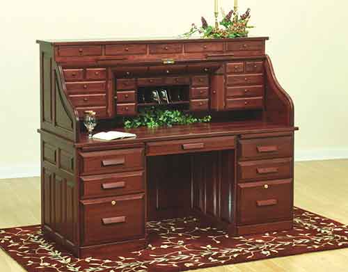 Deluxe Rolltop Drawers on Top - Click Image to Close