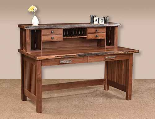 JDs Deluxe Writing Desk with Live Edge