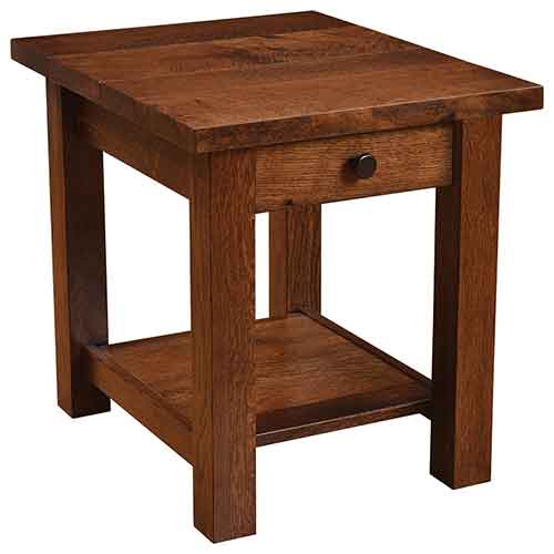 Sawmill End Table - Click Image to Close