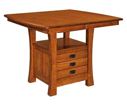Amish Arts & Crafts Cabinet Table