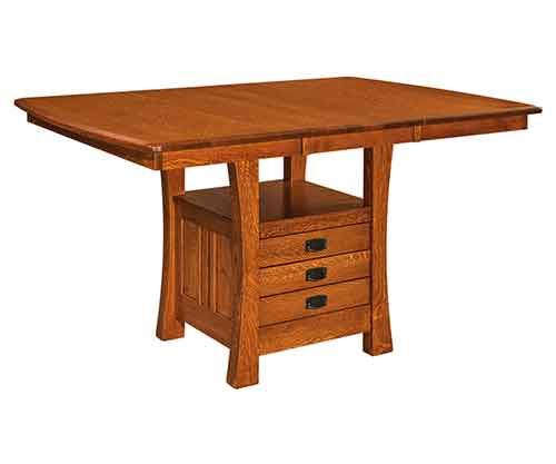 Amish Arts & Crafts Cabinet Table