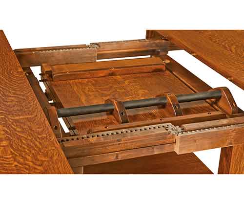 Amish Arts & Crafts Cabinet Table - Click Image to Close